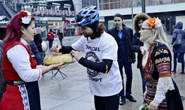 Каспичанец пое на велосипед от Берлин до Шипка