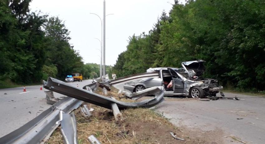 Катастрофа затвори пътя към 5-ти километър /ОБНОВЕНА/