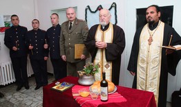 Артилеристите в Шумен почетоха покровителя си Св. Варвара