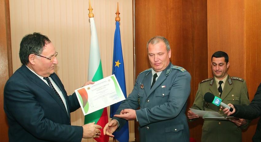 Военният министър благодари на Шумен за "Бъди войник"