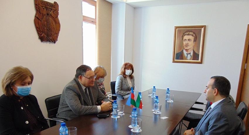 Кметът Любомир Христов посрещна посланика на Азербайджан