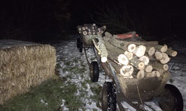 Конфискуваха две каруци с дърва от бракониери край Вълнари