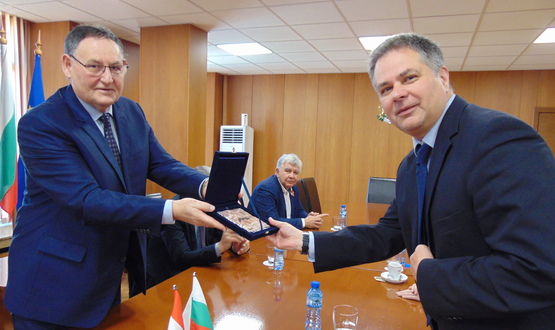 Кметът на Шумен се срещна с унгарски дипломати 