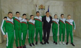 Любомир Христов поздрави кикбоксьорите от спортен клуб „Шуменска крепост“
