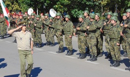 Шумен посрещна българския контингент от мисията на Европейския съюз „Алтеа“ в Босна и Херцеговина
