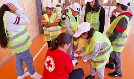 Доброволци от БЧК проведоха обучение на петокласници от Върбица 