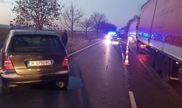 Пиян предизвика катастрофа по пътя между Радко Димитриево и Дибич 