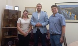 Председателят на НПССРБ посети Шуменския университет