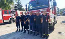 Шестима огнеборци от РСПБЗН - Шумен ще помагат за потушаване на пожарите в Гърция