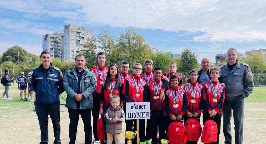 Младите огнеборци от IX ОУ „Панайот Волов“ спечелиха купата от турнира „ Юлиян Манзаров“ в Ловеч
