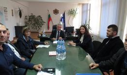 Работна среща на областния управител проф. Добромир Добрев относно техническото състояние на язовир „Тича“
