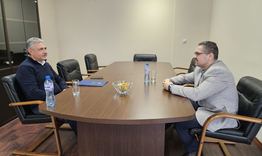 Областният управител на Шумен се срещна с председателя на Държавна агенция "Държавен резерв и военновременни запаси" 