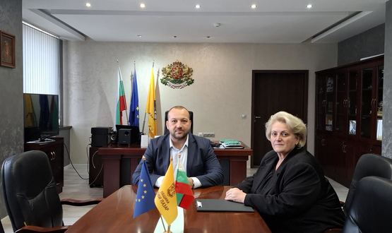 Областният управител Катя Иванова се срещна с кмета на община Нови пазар