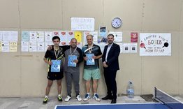 Георги Георгиев стана победител в Общинския турнир по тенис на маса