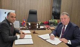 Кметът на Шумен подписа Договор за сътрудничество с Арташат, Армения
