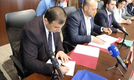 Общините Нови пазар и Ани, Република Армения сключиха договор за сътрудничество