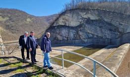 Провериха състоянието на язовир „Тича“ 