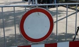 Временна организация на движението по няколко улици