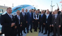 Кметът на Върбица присъства на откриването на високоскоростния влак Черкезкьой-Капъкуле
